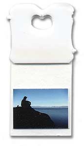 detail of photo mounting